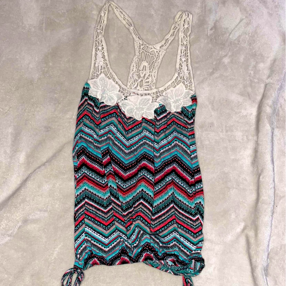 No Boundaries cinched Tank top